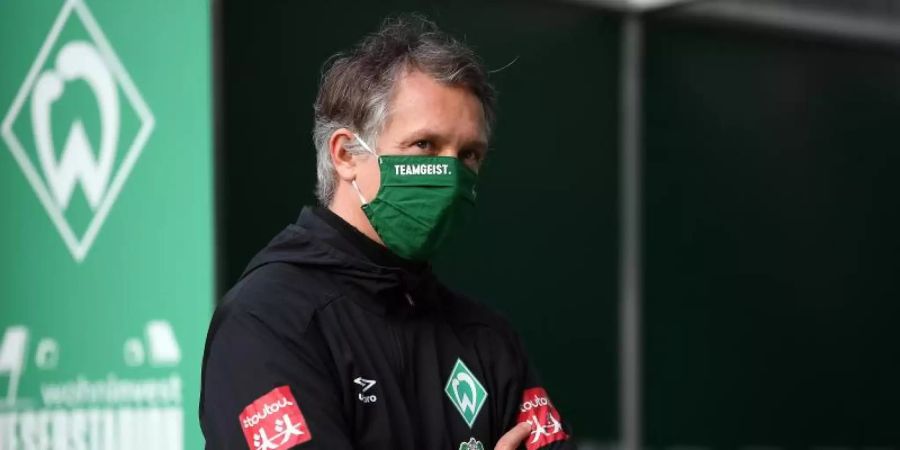 Will die Werder-Verträge künftig mit einer Krisenklausel versehen: Sportchef Frank Baumann. Foto: Stuart Franklin/Getty Images Europe/Pool/dpa