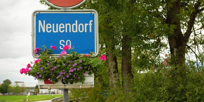 Neuendorf, Ortsschild - Neuendorf Neuendorf, Ortsschild - Neuendorf