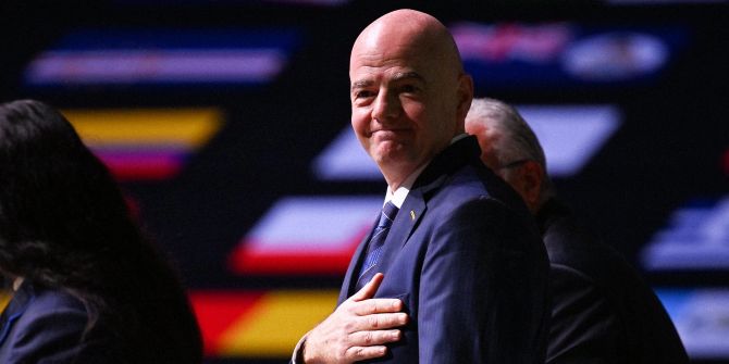 Fifa president Gianni Infantino