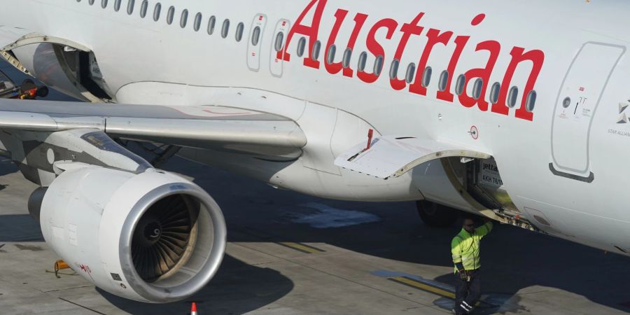 Austrian-Airlines-Maschine