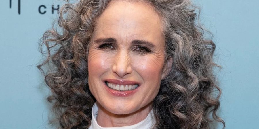 Andie MacDowell bei einem Auftritt in New York.