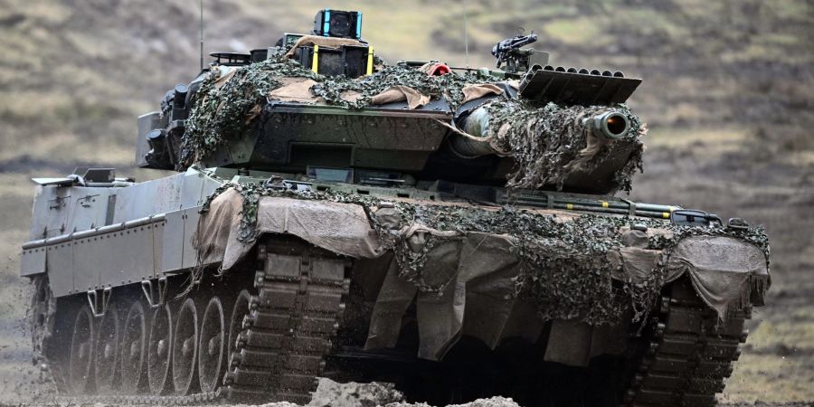 Die Schweiz verfügt über 230 Leopard-2-Panzer.