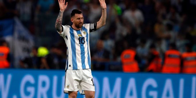 In Freundschaftsspiel - Messi schiesst 100. Tor für Argentinien