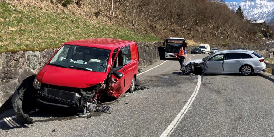 Verkehrsunfall in Engi