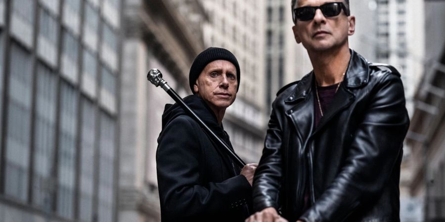 Martin Gore (l) und Dave Gahan von Depeche Mode.