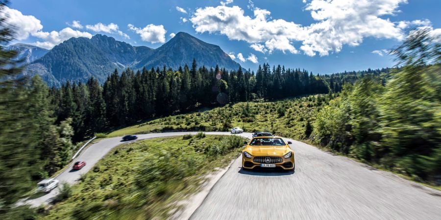 Sommer Cabrio Stelvio Pass