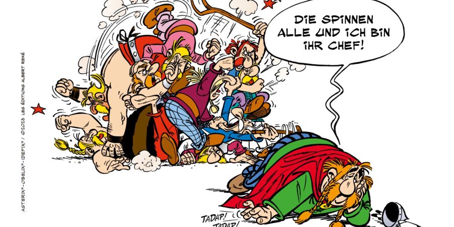 Das inzwischen 40. Asterix-Abenteuer soll Ende Oktober in Deutschland erscheinen.