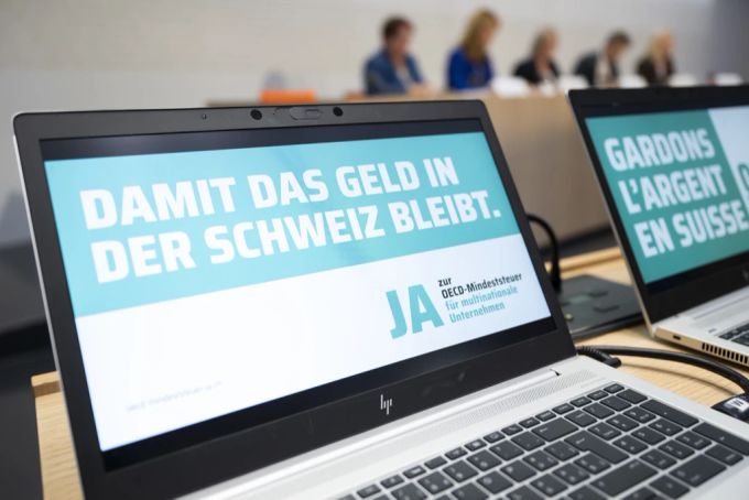 Bei der OECD-Mindeststeuer deutet sich ein deutliches Ja an der Urne an. OECD