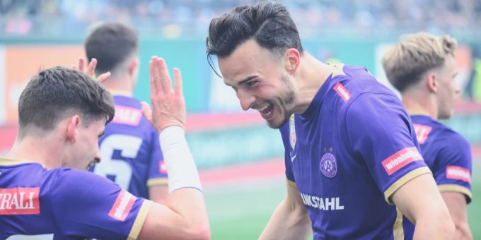 Haris Tabakovic spielt bei der Austria Wien gross auf. Haris Tabakovic