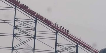Achterbahn Winde Blackpool