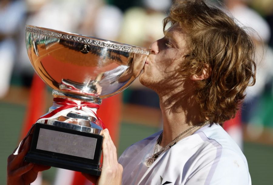 Ein weiterer Titelanwärter ist Andrey Rublev, der zuletzt beim Masters in Monte Carlo gewann.