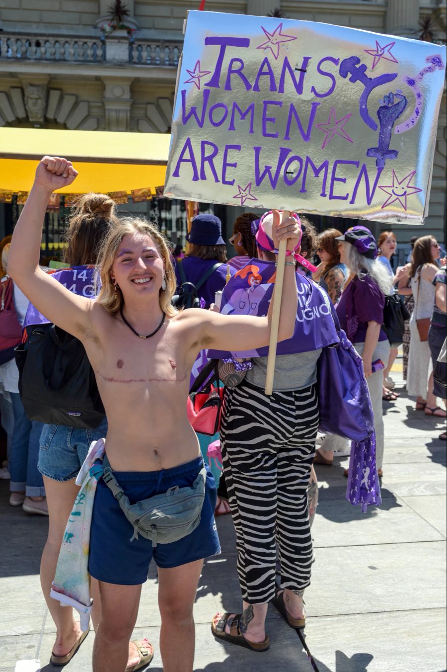 Klem Carette: «Heute ist der Tag der Frauen und ich setze mich für die Gleichstellung aller Geschlechter ein.»