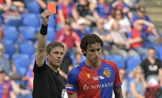 Riccardo Calafiori fehlt dem FCB gegen Servette gesperrt. FCB Riccardo Calafiori