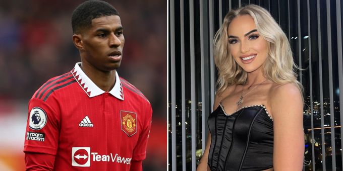 Vor Horde Männer - ManUtd-Star Rashford «rettet» Alisha Lehmann