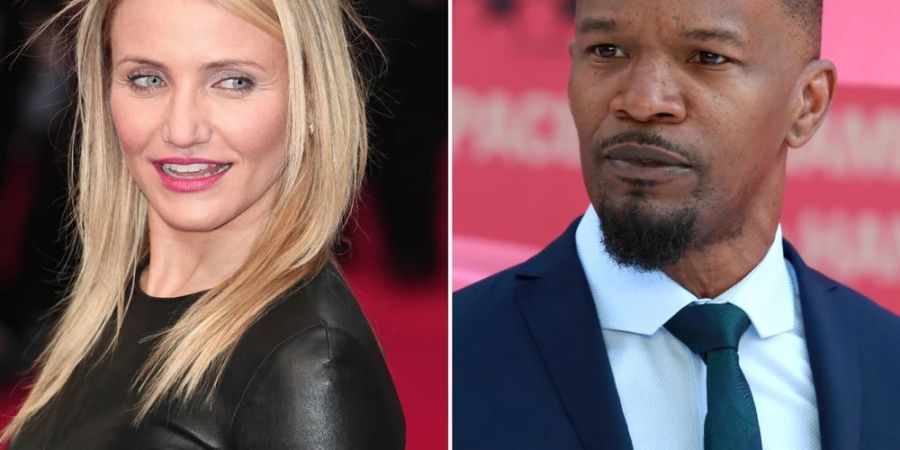 Cameron Diaz und ihr erkrankter Kollege Jamie Foxx.