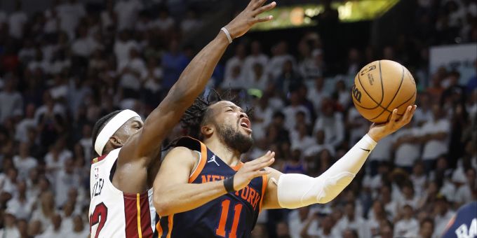 Trotz 41 Punkten von Jalen Brunson scheitern die Knicks in der NBA an Miami. NBA