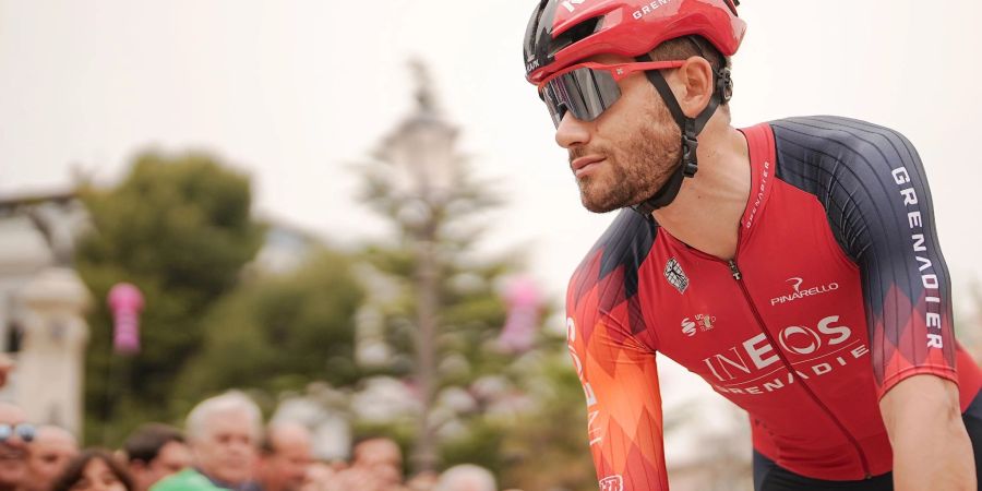 Filippo Ganna muss den Giro d'Italia aufgrund eines positiven Coronatests verlassen.