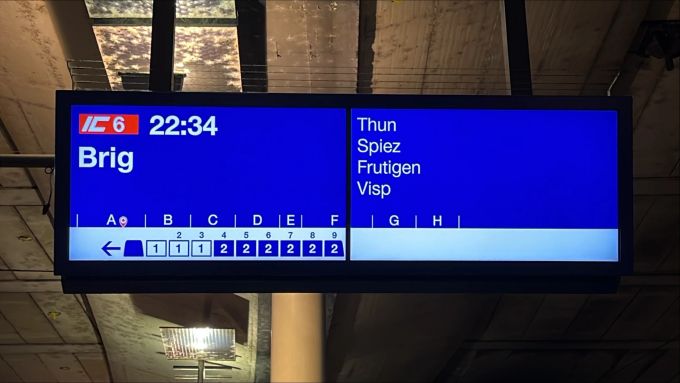 Bahnhof bern SBB