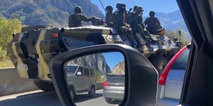 Flüchtende in Falle - Russland mobilisiert jetzt an Grenze zu Georgien