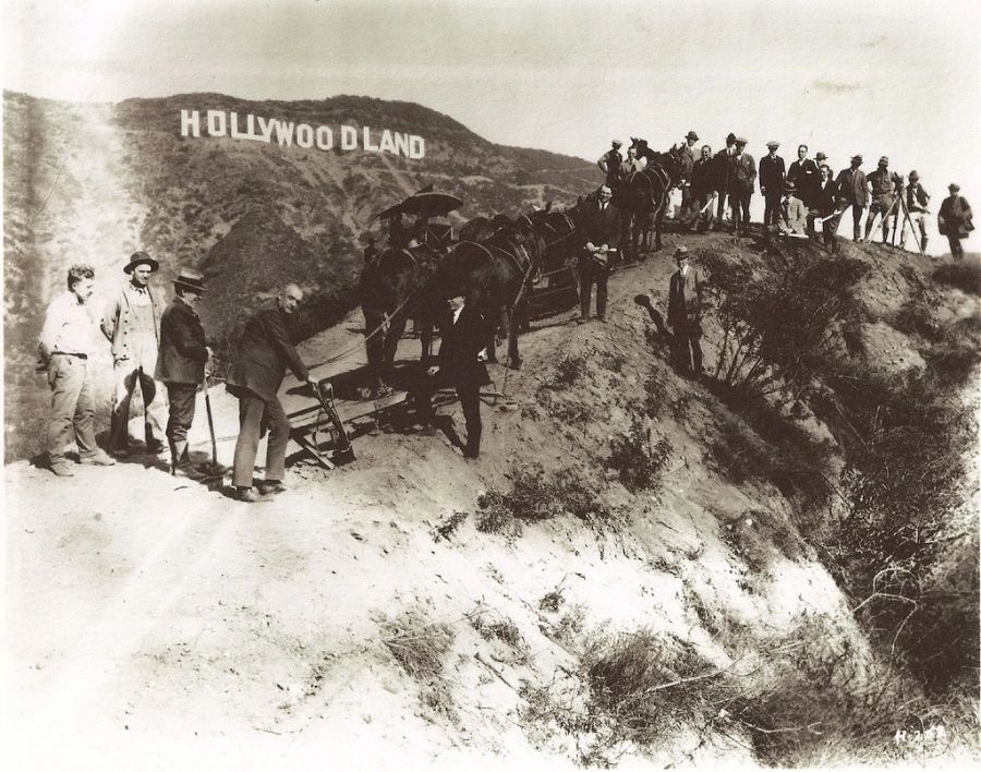 Hollywood sign