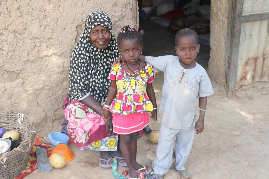 Familie in Somalia