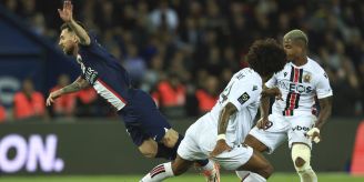 Messi Freistosstor - OGC Nizza verliert 2:1 gegen PSG Messi Freistosstor - OGC Nizza verliert 2:1 gegen PSG