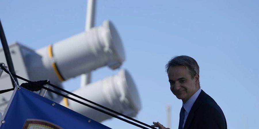 Griechenlands Premier Kyriakos Mitsotakis hat am Dienstag bei einem Treffen mit US-Abgeordneten «die extreme und eskalierende Kampfrhetorik» der Türkei gegenüber seinem Land sowie die Missachtung der griechischen Souveränität seitens der türkischen Regierung beklagt. (Archivbild)