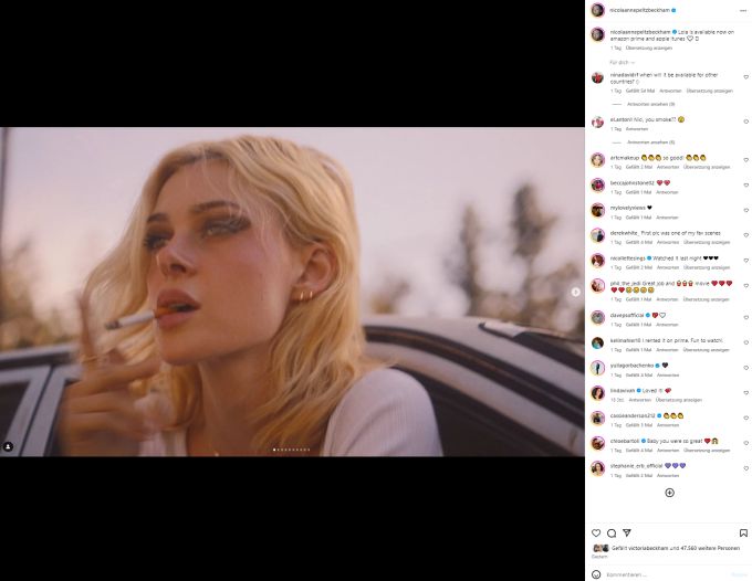 Nicola Peltz-Beckham in ihrem Film «Lola». Nicola Peltz Brooklyn Beckham