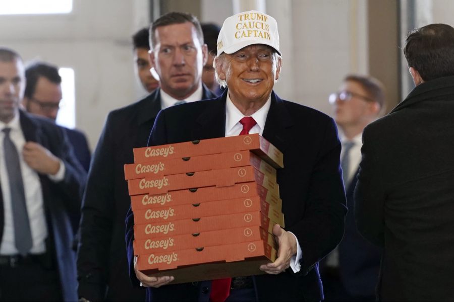 Donald Trump hat stark abgenommen.
