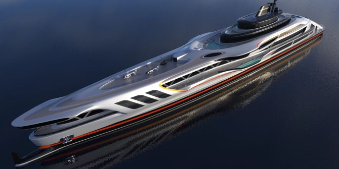 The Outrageous, Design-Konzept, Yacht
