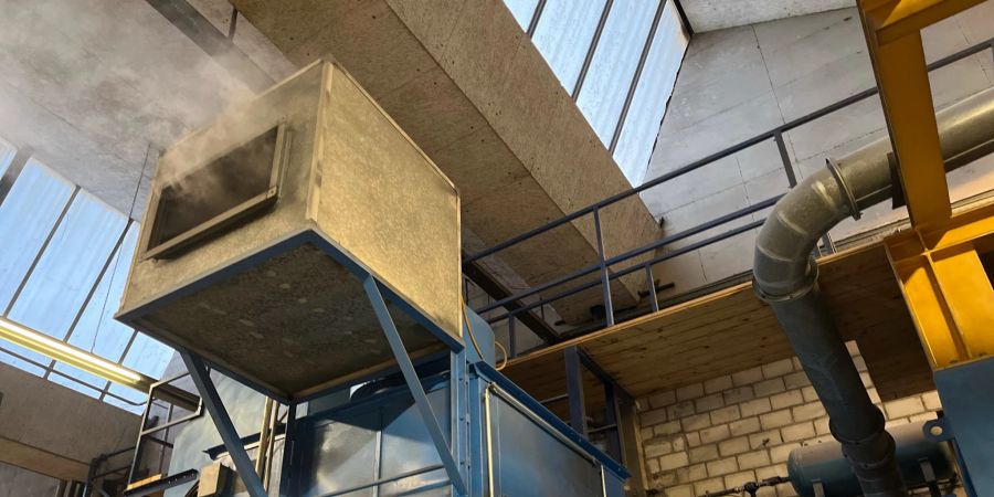 Rauchentwicklung in Filteranlage