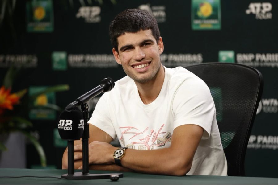 Carlos Alcaraz hat mit 20 Jahren bereits zwei Grand-Slam-Titel auf dem Konto.