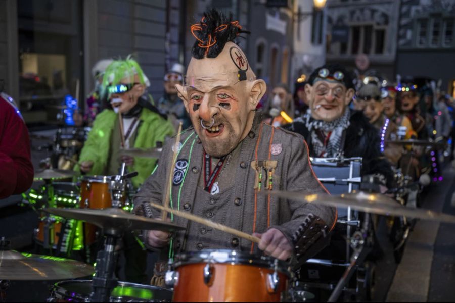 Die Luzerner Fasnacht hat letzten Donnerstag begonnen und wird am Mittwoch enden.