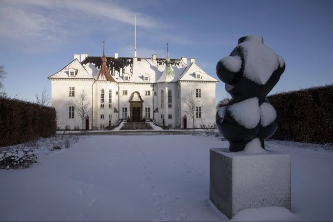 Die dänische Königsfamilie nutzt Schloss Marselisborg in Aarhus zu Weihnachten. Schloss Marselisborg
