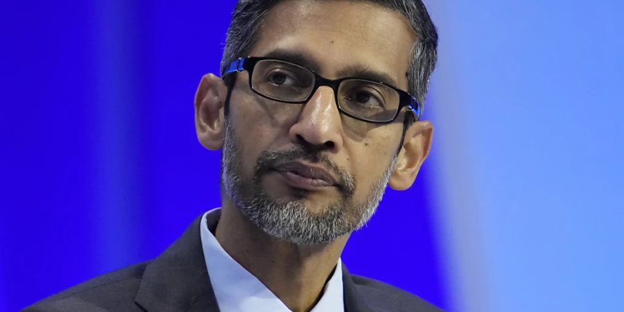 Der Vorstandschef des Google-Mutterkonzerns Alphabet, Sundar Pichai, hält ein weltweites Regelwerk für den Einsatz von Künstlicher Intelligenz für notwendig. (Archivbild)