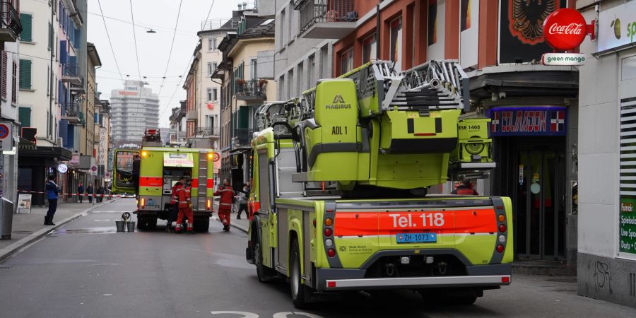 Brand Zürich Langstrasse