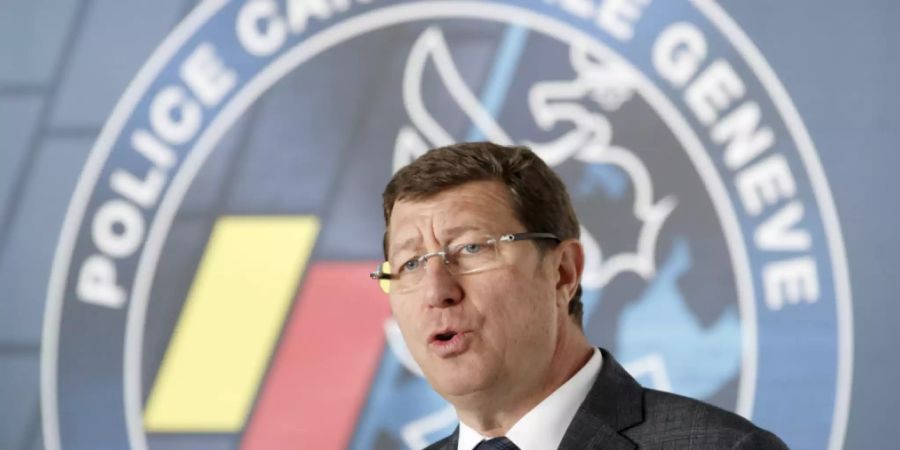 Polizeiaffäre in Genf: Sicherheitsdirektor Mauro Poggia reagiert mit einer E-Mail an alle Polizeibeamten auf die Ermittlungen. (Archiv)
