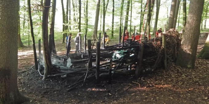 Der Brand konnte rasch gelöscht werden.