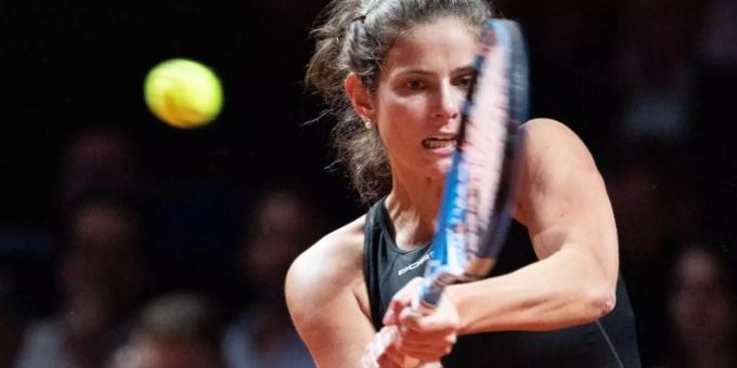 Beim Turnier in Madrid in der ersten Runde ausgeschieden: Julia Görges. Foto: Marijan Murat Beim Turnier in Madrid in der ersten Runde ausgeschieden: Julia Görges. Foto: Marijan Murat