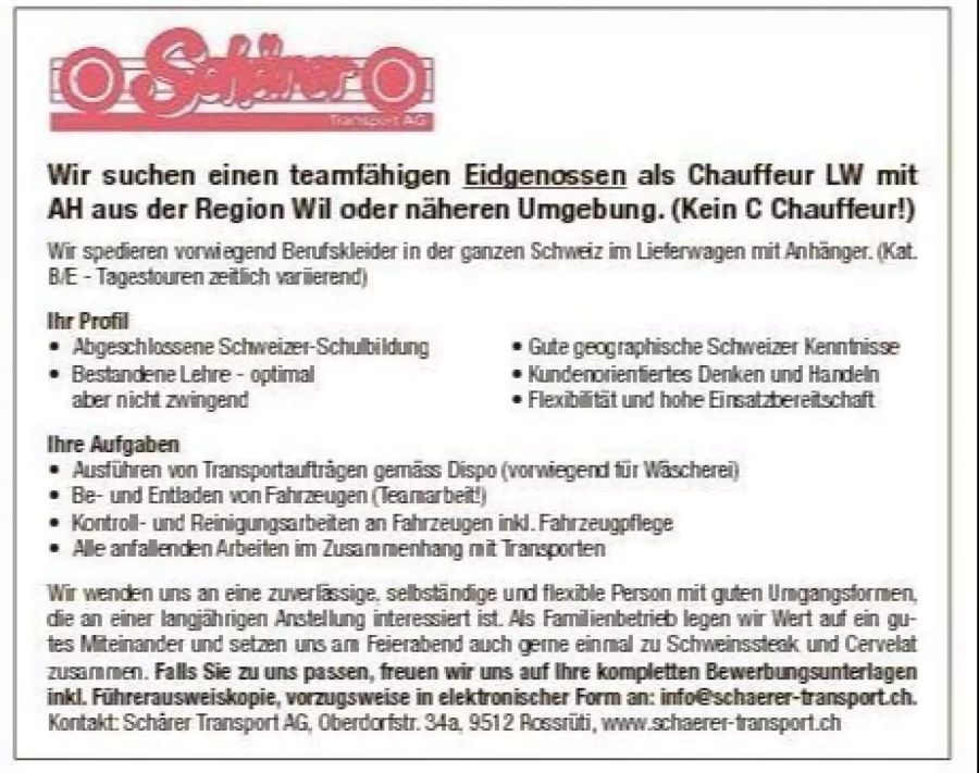 Schärer Transport AG