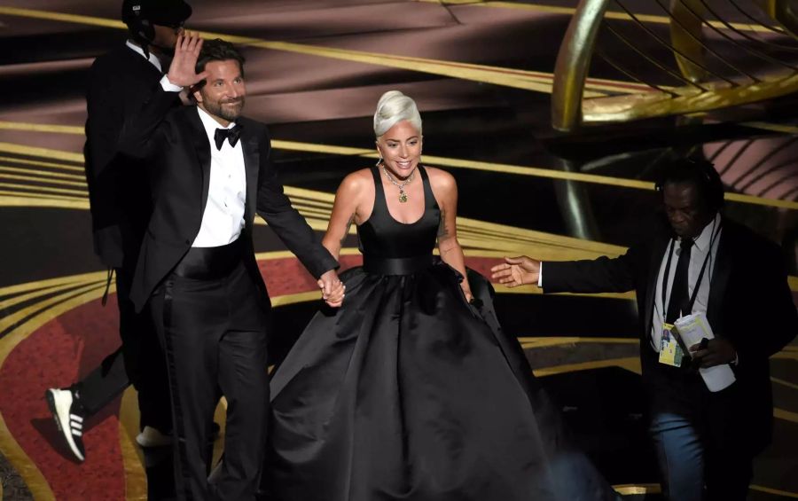 Hans in Hand an den Oscars in Los Angeles.