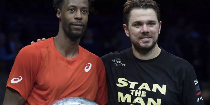 Stan Wawrinka und Gael Monfils