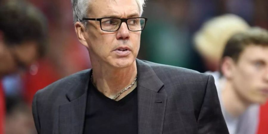 Gordon Herbert wird die Fraport Skyliners Frankfurt zumindest für ein Jahr als Trainer verlassen. Foto: Tobias Hase