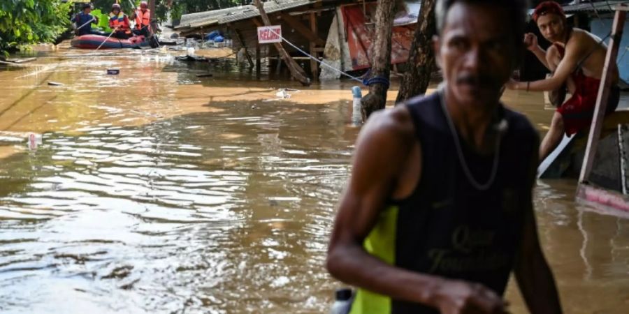 Hochwasser in Jakarta