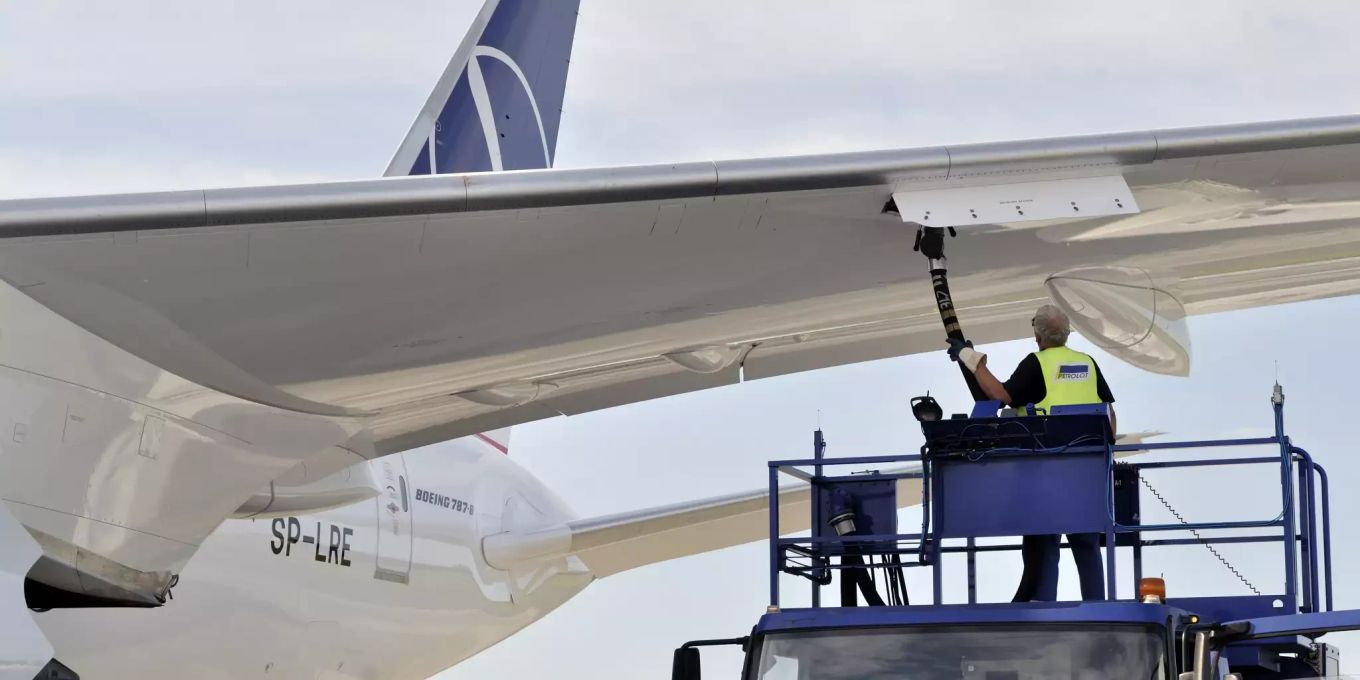 DLXW Flugzeug Flagge 90x152cm - Outdoor Flagge Mit UV-Schutz