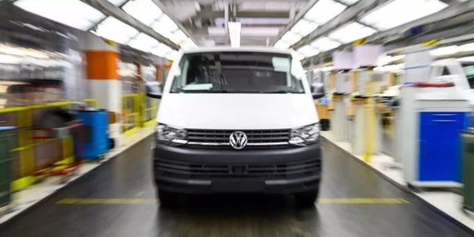 Eine Produktionsstätte der Volkswagen-Sparte für leichte Nutzfahrzeuge. Volkswagen Nutzfahrzeuge