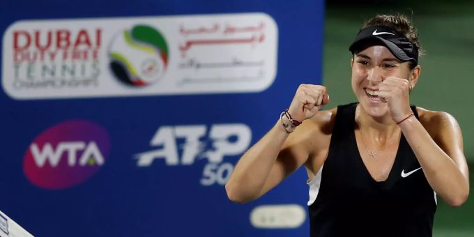 Dubai Tennis Belinda Bencic