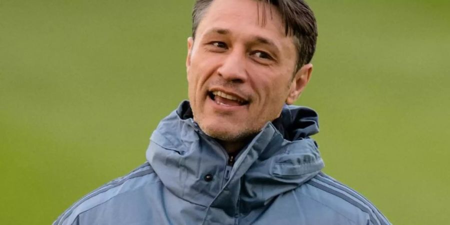 Bayern-Trainer Niko Kovac fordert einen klaren Sieg im Spiel gegen Mainz. Foto: Matthias Balk