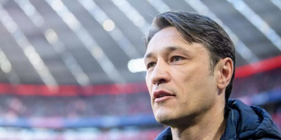 Niko Kovac wird als Trainer von Bayern München durch Vereinspräsident Uli Hoeness nicht in Frage gestellt. Foto: Matthias Balk/dpa