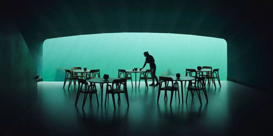 Unterwasser-Restaurant